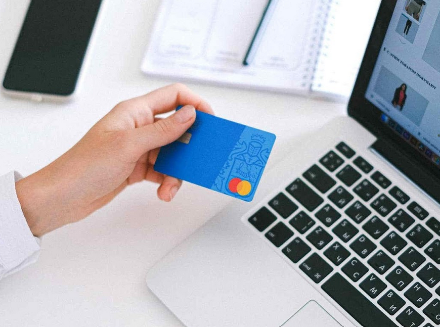 paying with credit card online