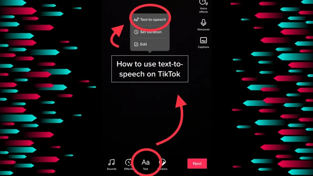 text to speech tiktok
